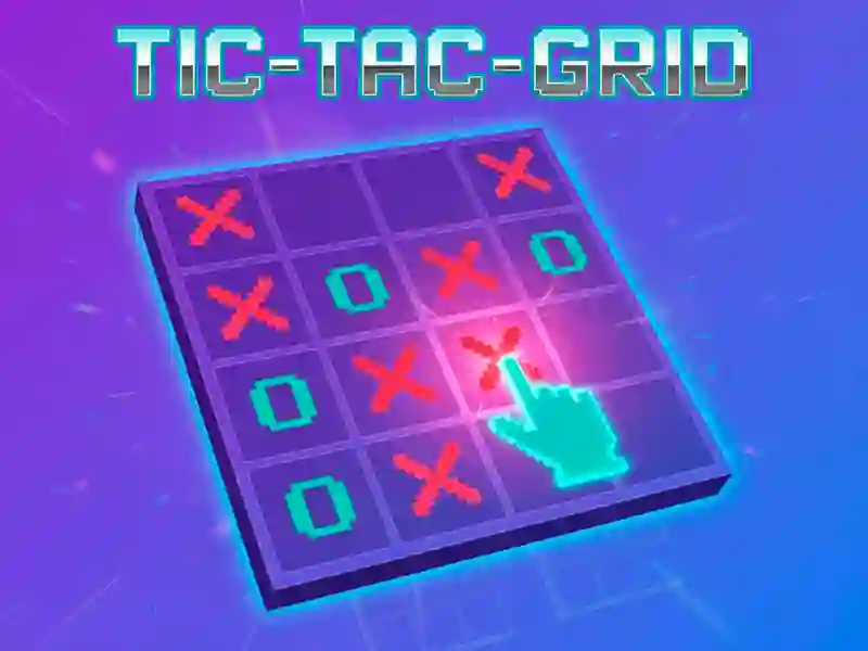 Permainan Tic-Tac-Grid talian