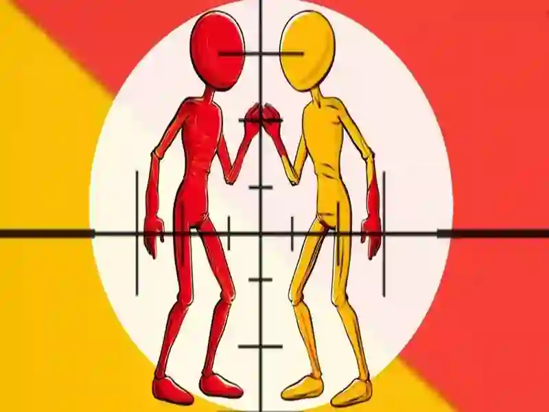 Permainan Perang Warna Stick talian