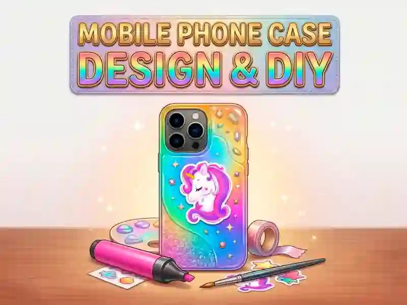Permainan Mobile Phone Case Design & DIY talian