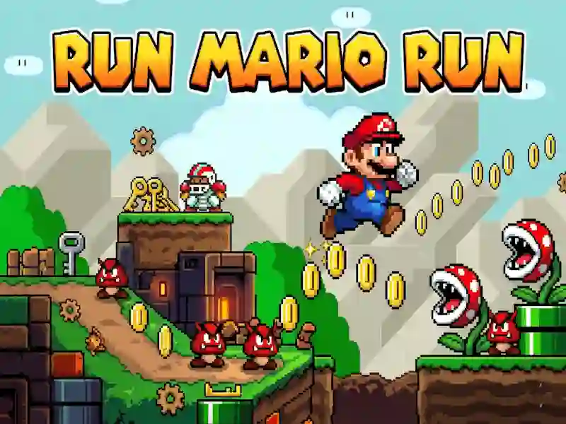 Permainan Lari Mario Run talian