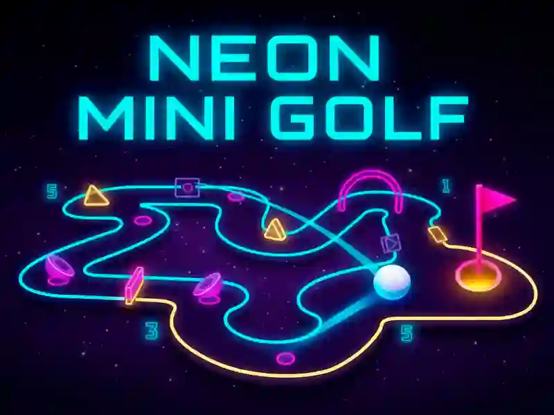 Permainan Golf Mini Neon talian