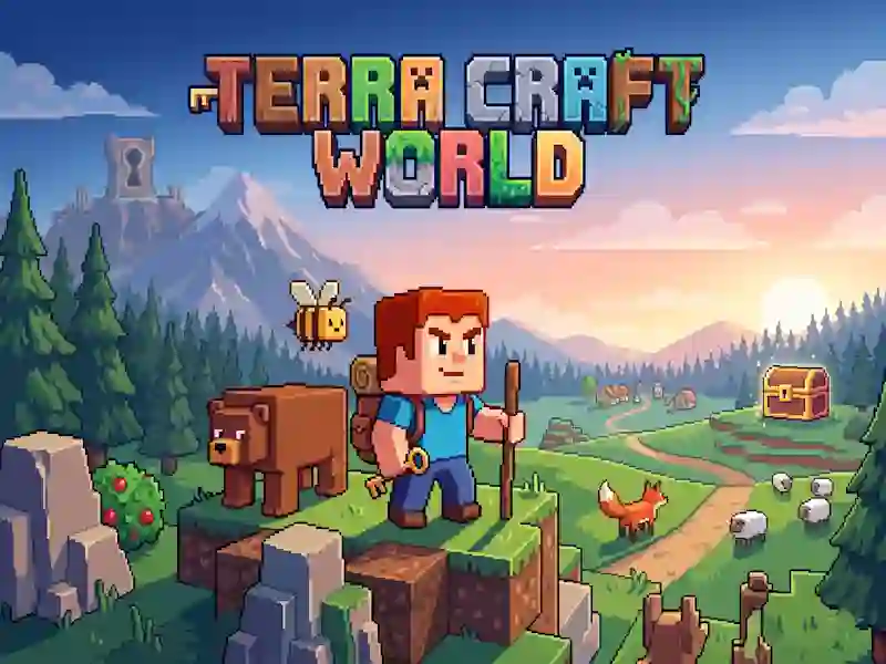 Permainan Terra Craft World talian