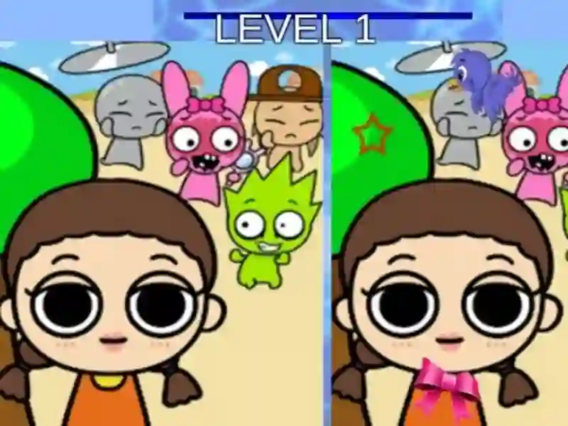 Permainan Perbezaan permainan sprunki dan sotong talian