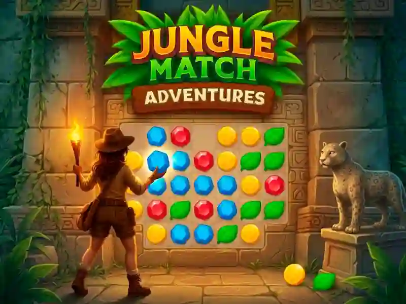 Permainan Jungle Match Adventures talian