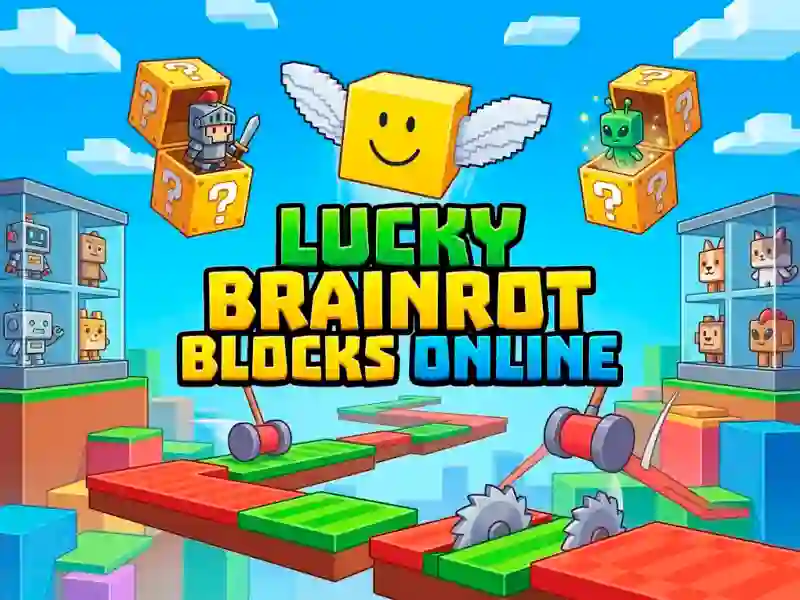 Permainan Lucky Brainrot Blocks Online talian