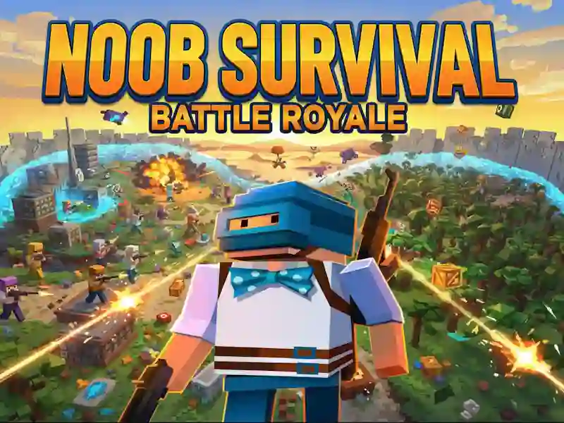 Permainan Noob Survival: Battle Royale talian