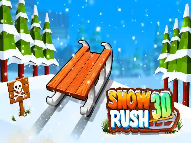 Permainan Snow Rush 3d talian Permainan Snow Rush 3d talian