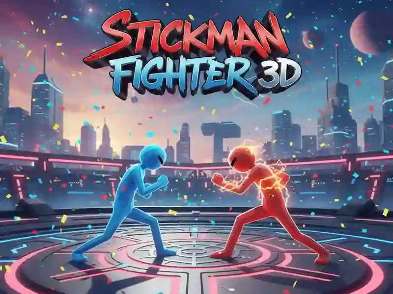 Permainan Stickman Fighter 3D talian