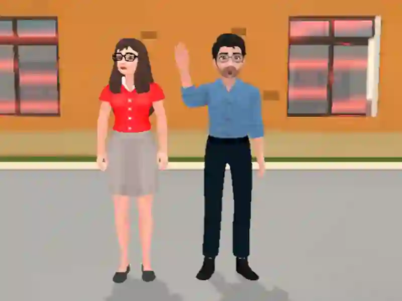 Permainan Kisah Sekolah: Sim Guru talian