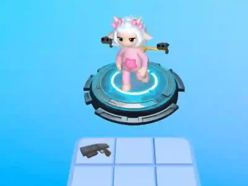 Permainan Domba cantik berjalan talian