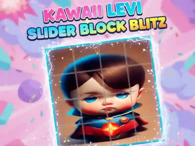 Permainan Kawaii Levi Slider Block Blitz talian
