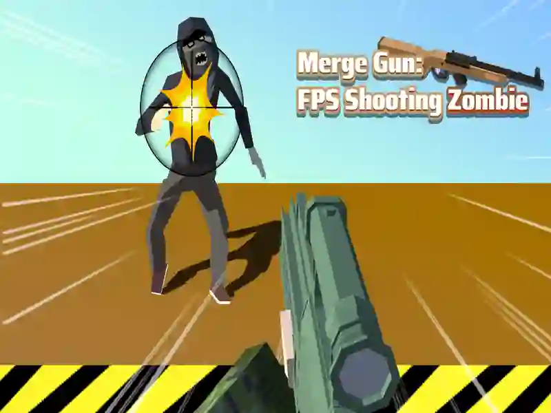 Permainan Gabungkan Zombie Menembak FPS Gun talian