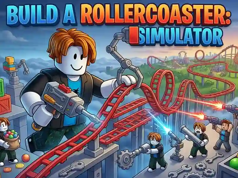 Permainan Bina Rollercoaster: Simulator talian