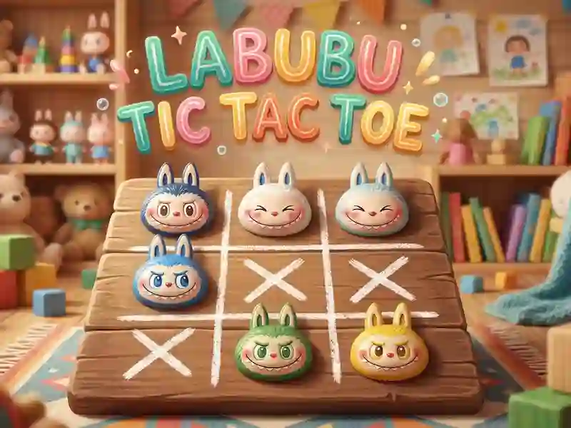 Permainan Labubu Tic Tac Toe talian