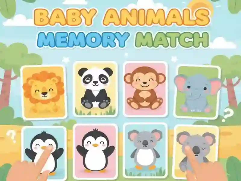 Permainan Perlawanan memori haiwan bayi talian Permainan Perlawanan memori haiwan bayi talian