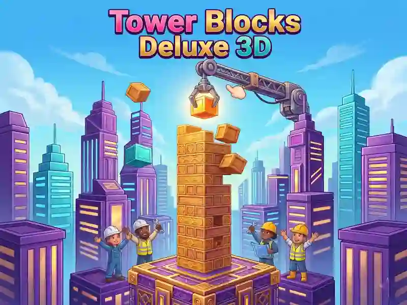Permainan Tower Blocks Deluxe 3D talian