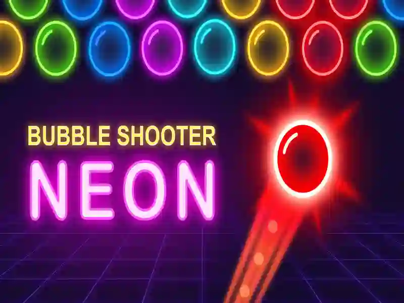 Permainan Neon Shooter Bubble talian