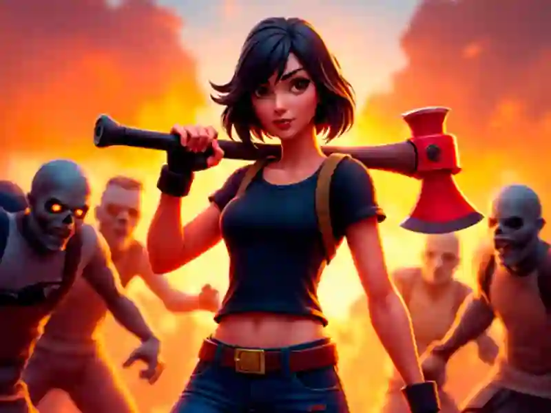 Permainan Loop Survivor Zombie City talian