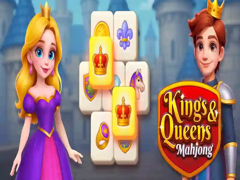 Permainan Raja dan Queens Mahjong talian