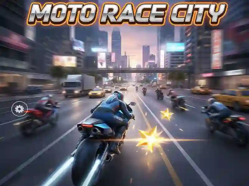 Permainan Moto Race City talian