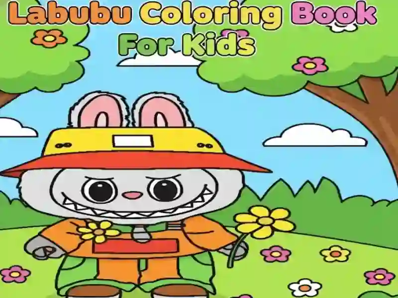 Permainan Buku pewarna labubu untuk kanak-kanak talian