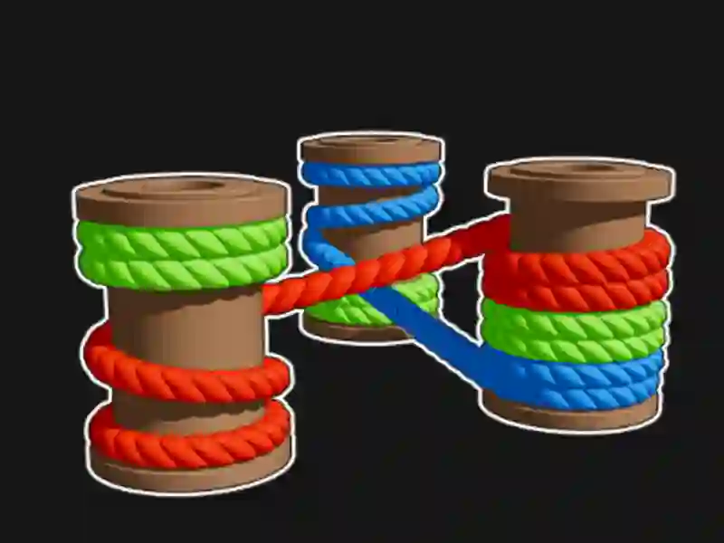 Permainan Menyusun tali talian