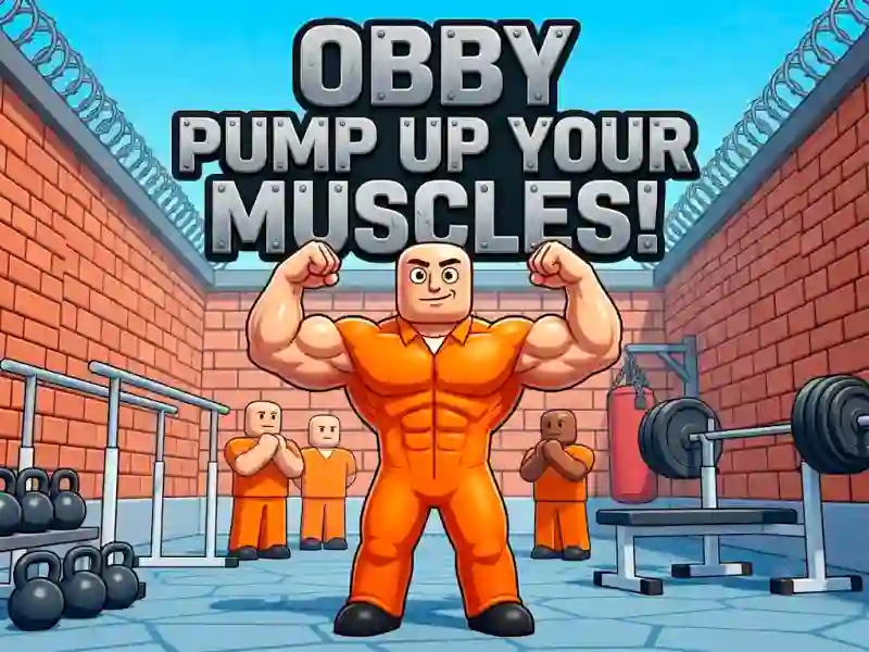 Permainan Obby Pump Up Your Muscles! talian