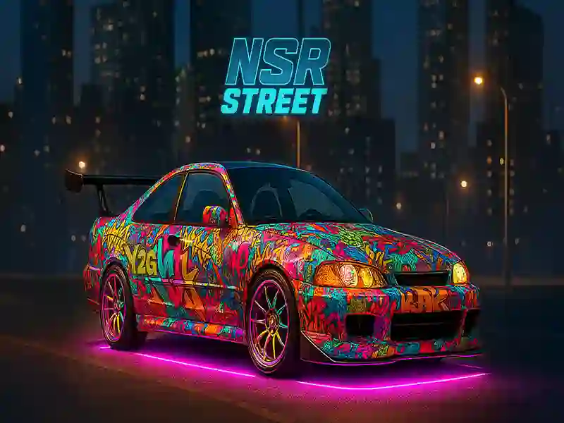 Permainan Perlumbaan kereta jalanan NSR talian Permainan Perlumbaan kereta jalanan NSR talian