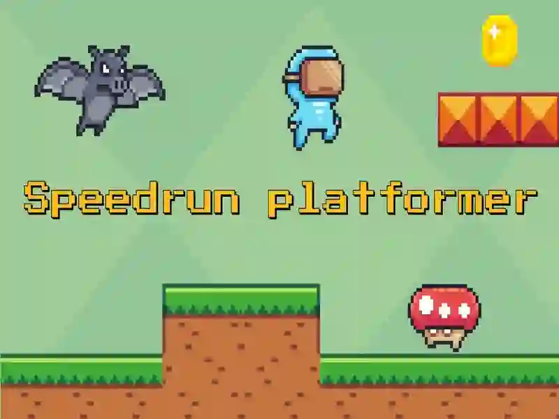 Permainan Platformer SpeedRun talian