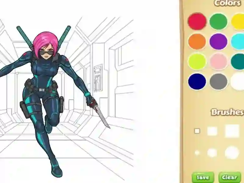 Permainan Buku pewarna jahat untuk kanak-kanak talian