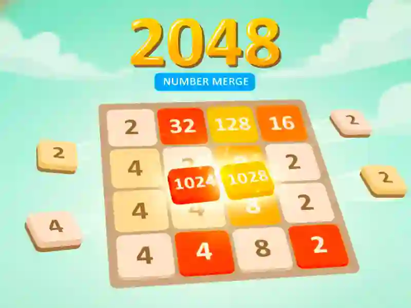 Permainan 2048 Cantuman Nombor talian