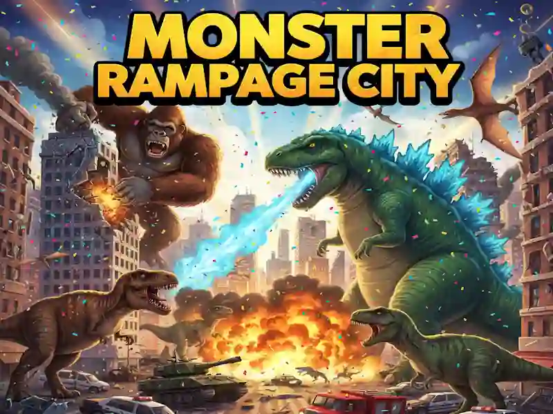 Permainan Monster Rampage City talian