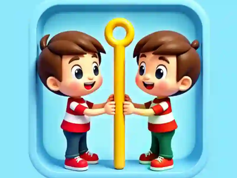 Permainan Tarik pin talian Permainan Tarik pin talian