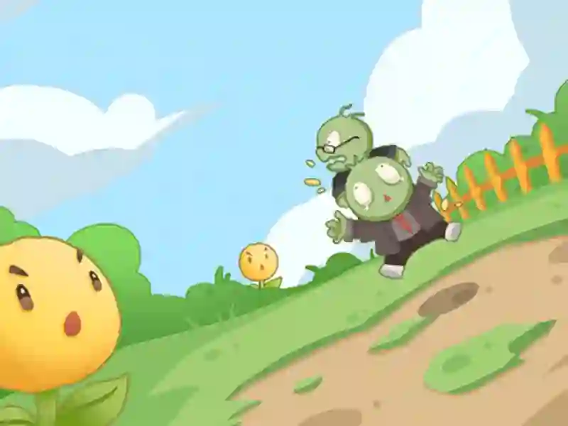 Permainan Bunga vs zombi talian