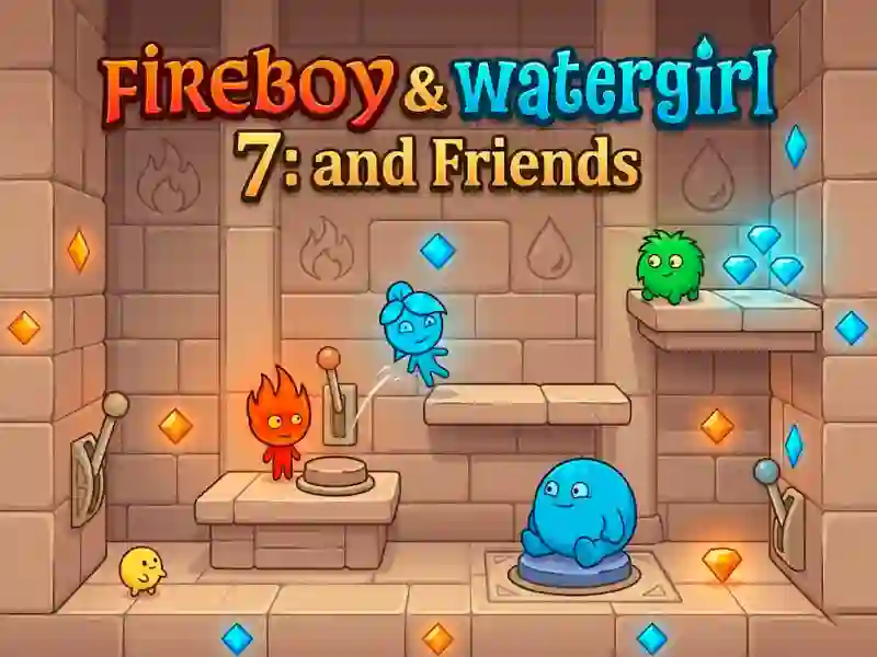 Permainan Fireboy & Watergirl 7: and Friends talian