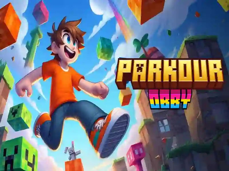 Permainan Parkour Obby talian Permainan Parkour Obby talian