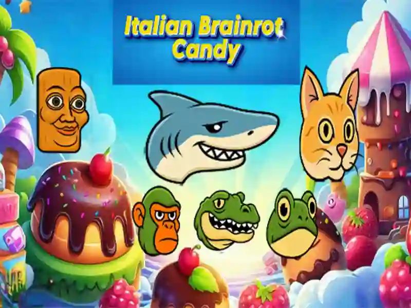 Permainan Candy Brainrot Itali talian