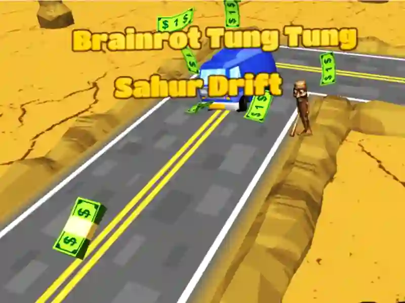 Permainan Brainrot Tung Tung Sahur Drift talian