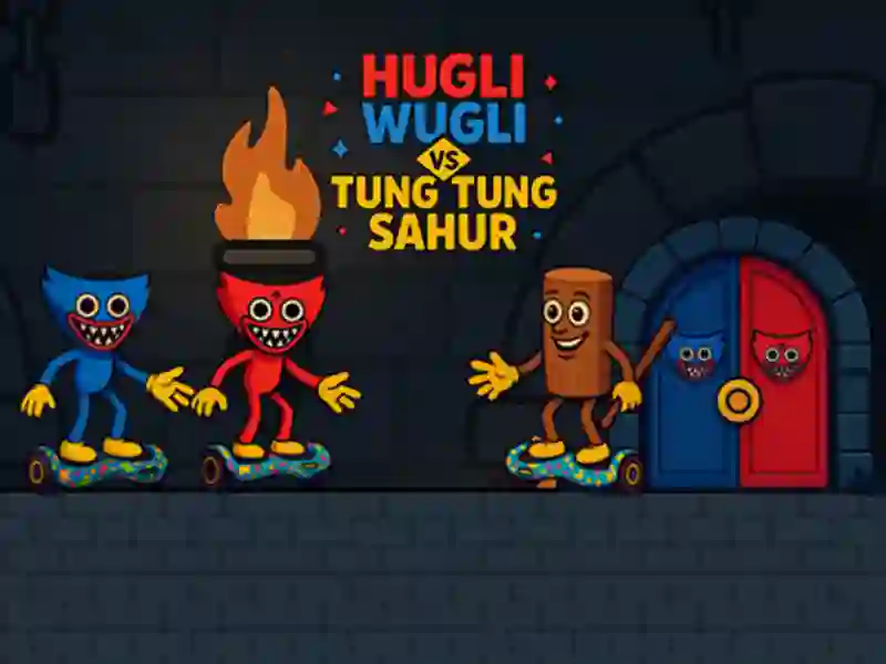 Permainan Hugli Wugli vs Tung Tung Sahur talian