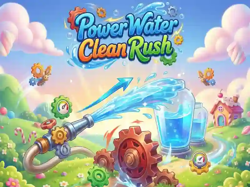Permainan Power Water Clean Rush talian