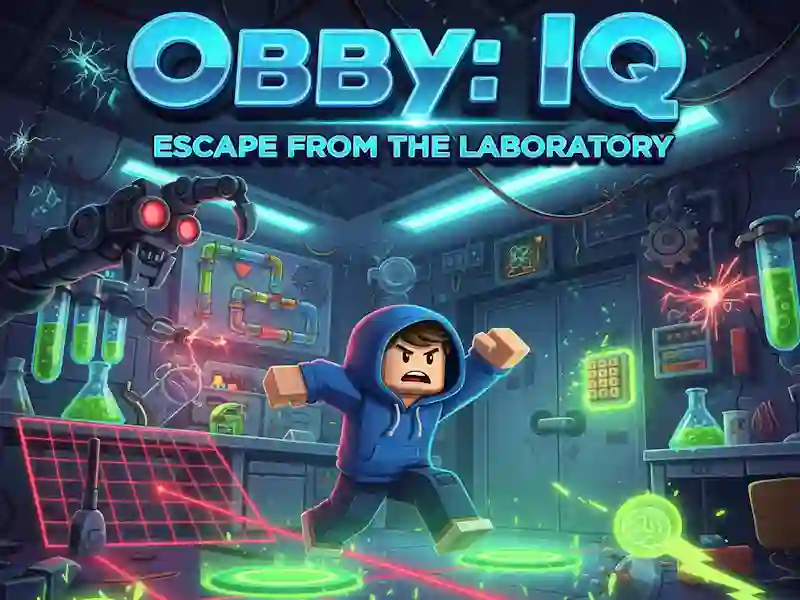 Permainan Obby: IQ Escape dari Makmal talian