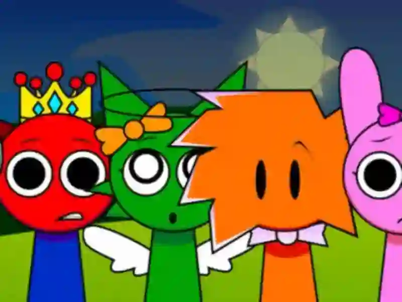 Permainan Sprunki. MSI talian