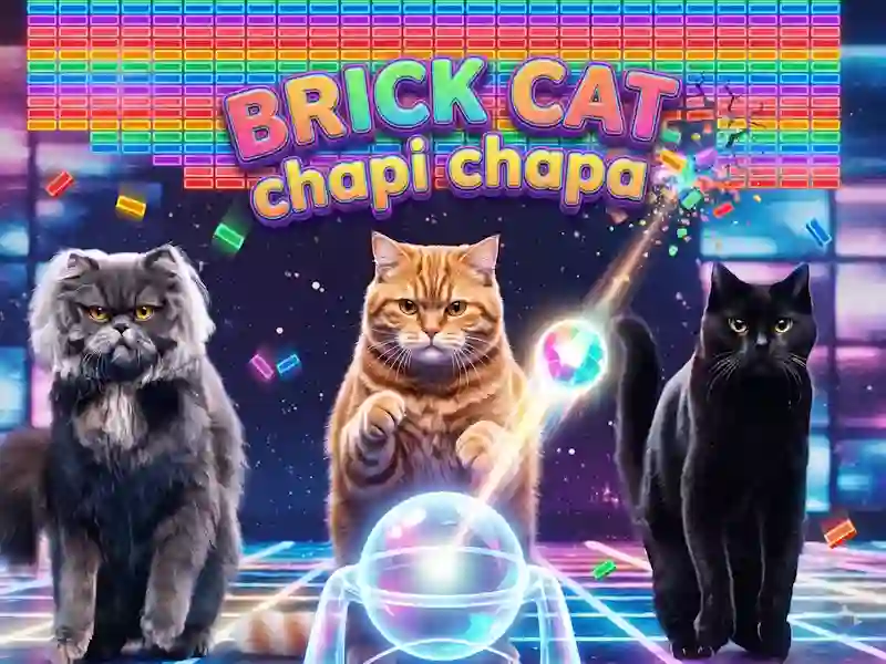 Permainan Brick Cat chipi chapa talian