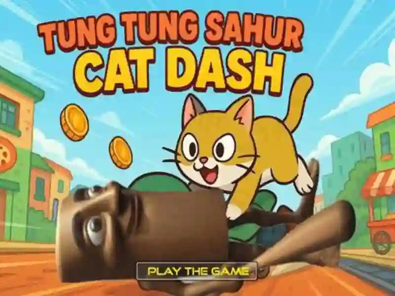 Permainan Tung Tung Sahur Cat Dash talian