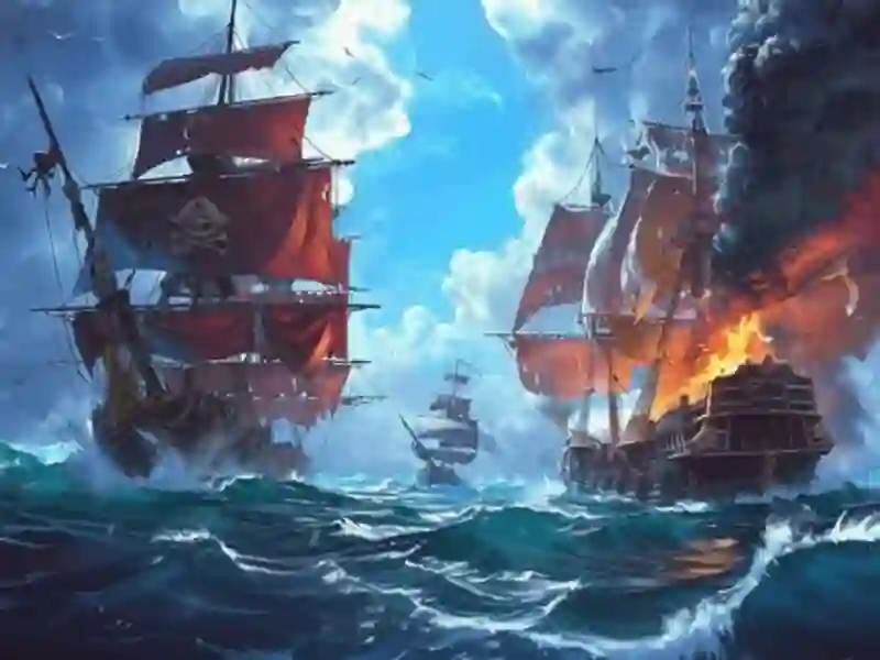 Permainan Kapal Pirate: Bina dan Berjuang talian Permainan Kapal Pirate: Bina dan Berjuang talian