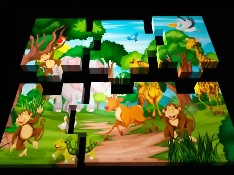 Permainan Teka-teki Jigsaw 3D talian