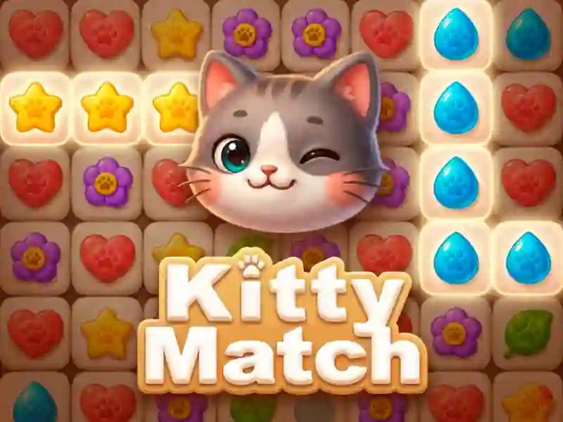 Permainan Kitty Match 3 talian