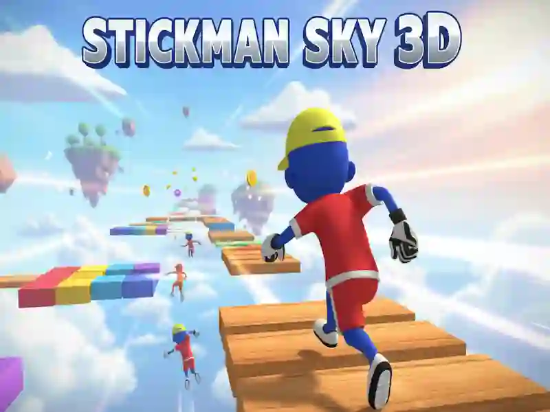 Permainan Stickman Sky 3d talian