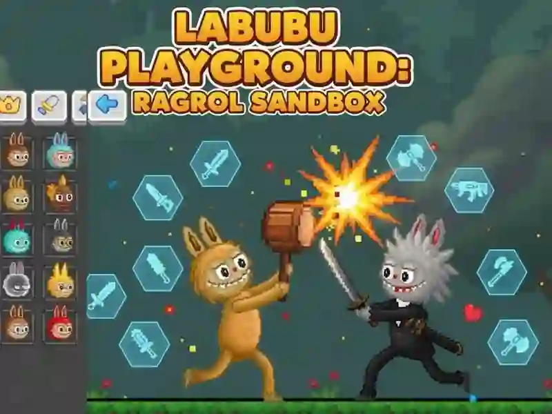 Permainan Taman Permainan Labubu: Ragdoll Sandbox talian