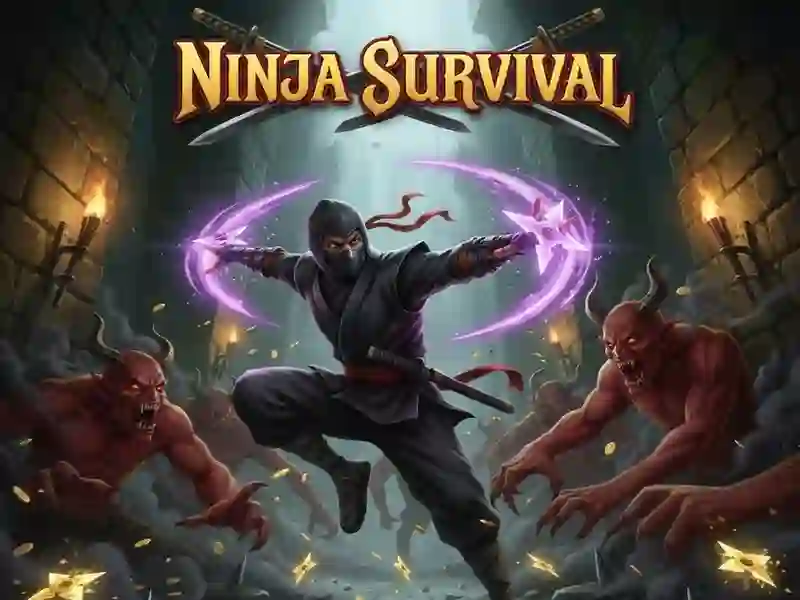 Permainan Ninja Survival talian